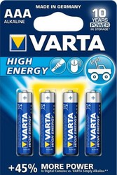 Batterij 4 eenheden LR03 AAA VARTA Longlife Power Alkalines
