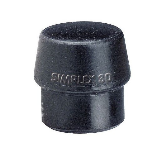 Black rubber jaw for Simplex mallets