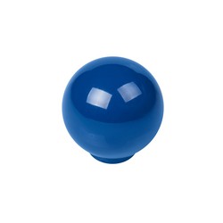 Boule ABS 29 mm. Bleu Foncé Brillant Herrajes Nesu