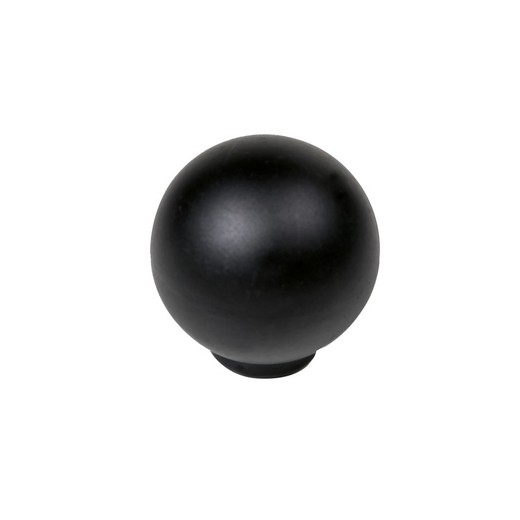 Boule ABS 29 mm. Matériel noir mat Nesu
