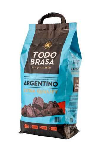 Bolsa de 3 kgr de carbón Argentino