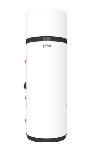 Aerotermiczna pompa ciepła powietrze-woda z akumulatorem do c.w.u. EGEA HT Ferroli