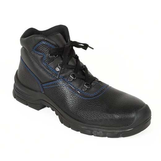 Black Leather Safety Boot Galerna Nº 39 Ratio