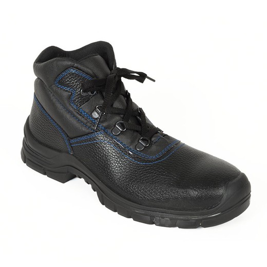 Black Leather Safety Boot Galerna Nº 44 Ratio