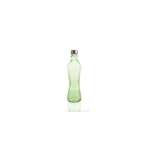 Botella transparente de 1 litro Line Quid