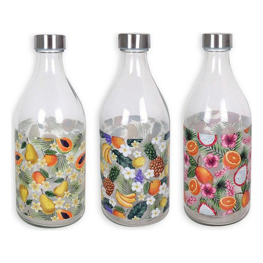 Fruit Glass Bottle 1L