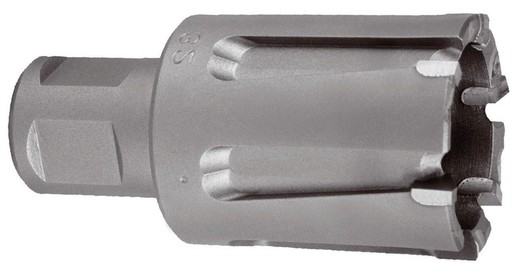 Hollow Drill with Carbide Teeth and Weldon Shank for Train Tracks