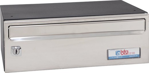 Inox Mailbox Mate 245X370X124 G1 BTV