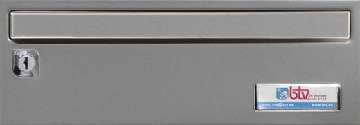 Inox Matte Mailbox 245X370X124 G2 BTV