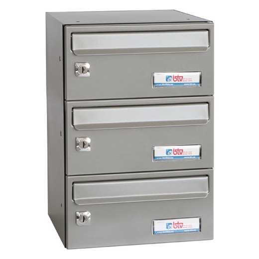 Titanium Letterbox Wide 245X370X124 G3 BTV