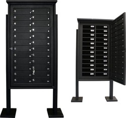 Black Bcp Mailbox 24 Lockers Portas C / BTV Letter Boxes