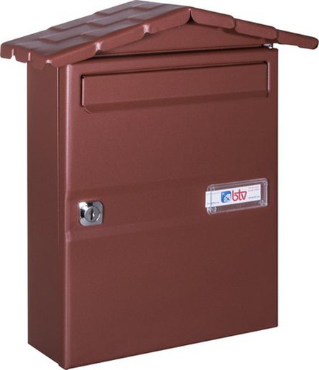 Chalet Brown Land BTV Mailbox