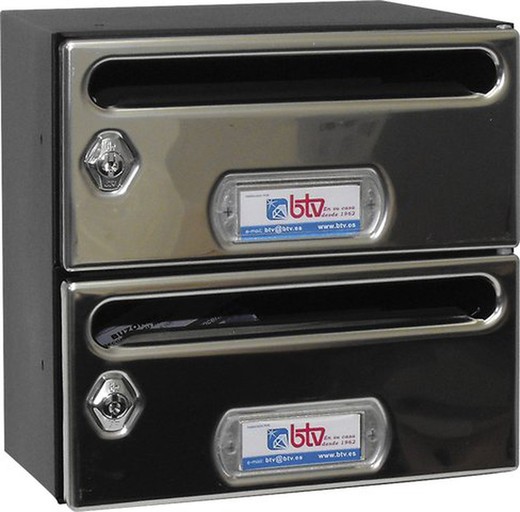 Mercury Stainless Steel G2 BTV Mailbox