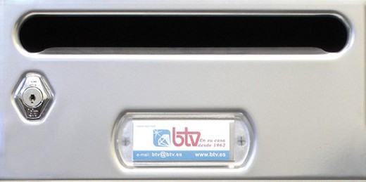 Boîte aux lettres Mercury Silver G1 BTV