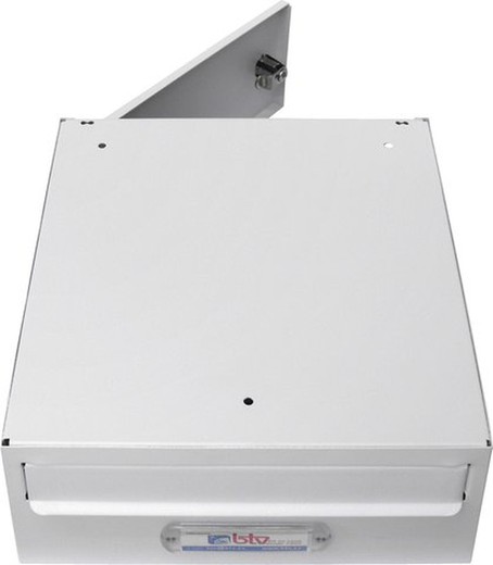 Moncayo Double Access White Background Mailbox 250 BTV