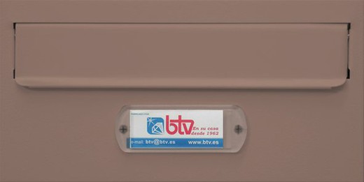 Caixa de correio Moncayo de duplo acesso bronze inferior 250 BTV