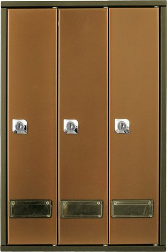 Caixa de correio Prisma Bronze G3 BTV