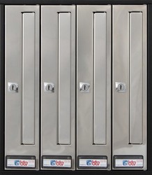 Inox G4 Front Prisma Mailbox C / BTV Överlappning