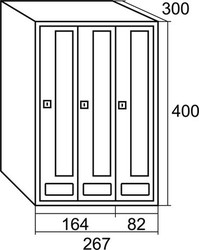 Front Prism Mailbox All Inox G3 C / BTV Overlap