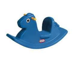 Portique Little Tikes avec cheval bleu