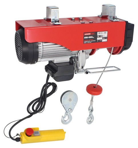 Electric Winch, 495/990Kg - MADER® | Power Tools
