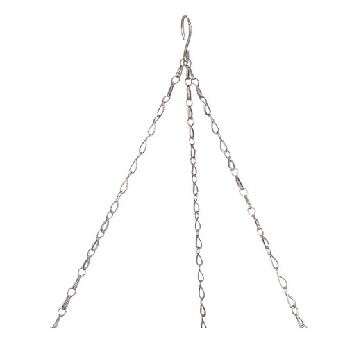 Galvanized chains for hanging baskets 45 cm unit