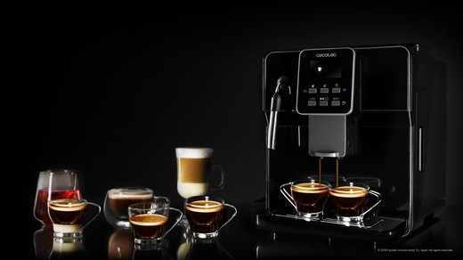 Cecotec Machine à café megatomatique PowerMatic-ccino 6000 Serie Nera 