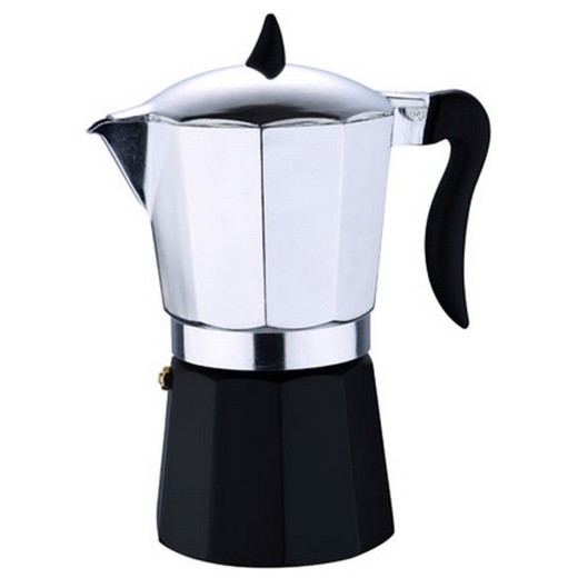 Renberg Chess Noir Aluminium Argent Cafetière (9 Tasses)