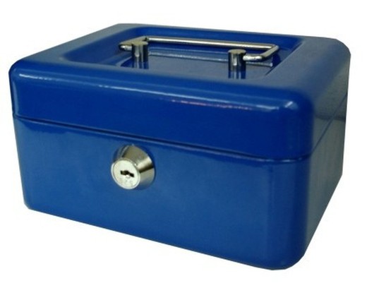 Caja Caudales-10 Azul BTV