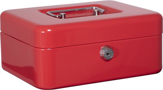 Caja Caudales-10 Rojo BTV