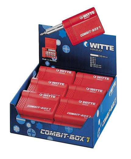 Caja de puntas de atornillar COMBIT-BOX 7
