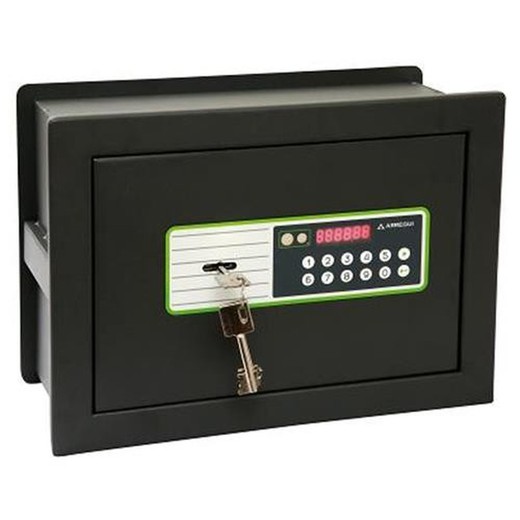 Supra elektronisk inbäddningsbar kassaskåp + Arregui Key