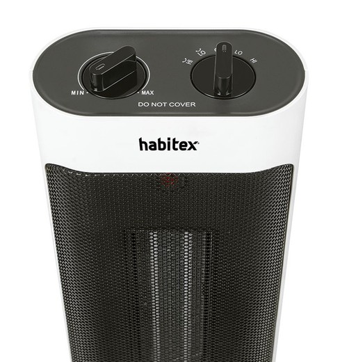 Calefactor cerámico de torre HABITEX HQ-375