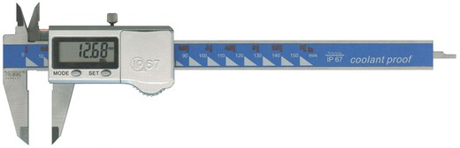 Digital caliper gauge DIN 862 IP67