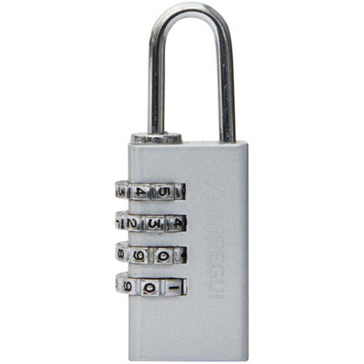 Combi padlock color 4 discs