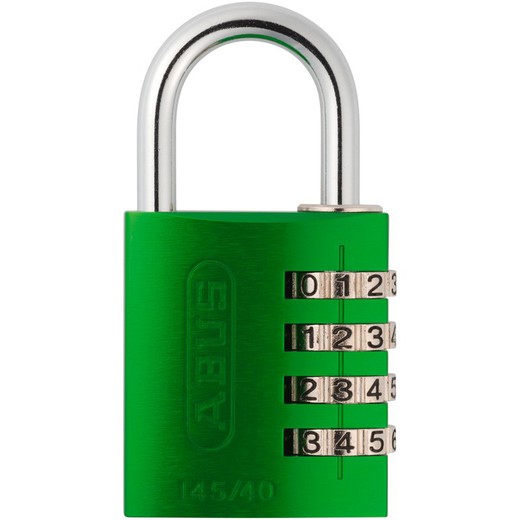 Alluminio combinazione lucchetto Abus 145 colori — Brycus