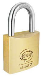 Standard arc brass padlock
