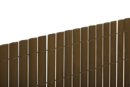Barreira de PVC Catral Recycane Elegance 30mm marrom 1,5x3m