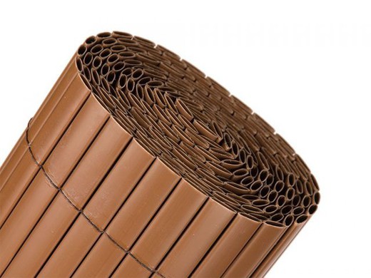 Chocolate brown double-sided PVC hurdle 1,600 gr/m2