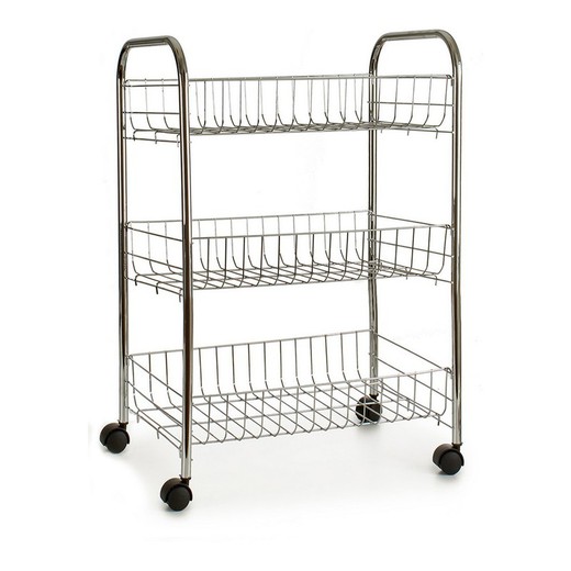 Metal Vegetable Cart (26 x 63 x 40 cm) 3 levels