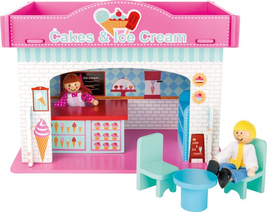 Playhouse Ice cream shop with accessories