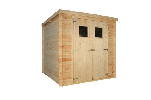 Gardiun Machihembrada Cabana de madeira 4.16 m² Sergei 204x204x200 cm