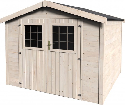 Caseta de madera Turenne 19 mm. 5,15 m²