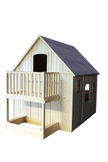 Soulet Duplex wooden children's hut (3050x2100x2500 mm)