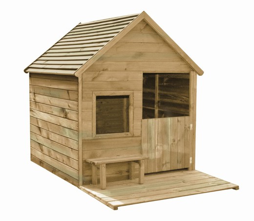 Cabana infantil de madeira Soulet Heidi (1230x1690x1585 mm)