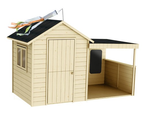 Soulet Sarah Kinderhütte aus Holz (2520x127x1620 mm)