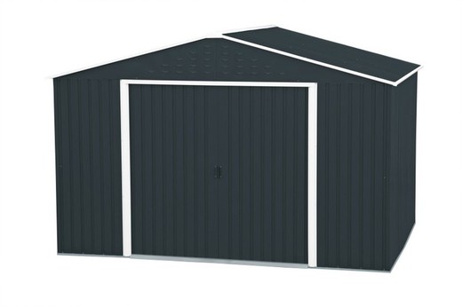 Duramax Colossus Metal garden shed  7.75 m2 anthracite grey