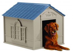 Doghouse pvc dh350 98 x 84 x 81 cm