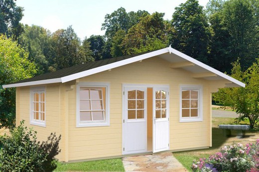 Casita de madera Helena 18,6m²