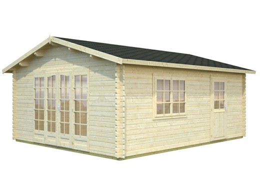 Palmako Irene 2 wooden house 15.4ft x 18.7ft x 9.2ft